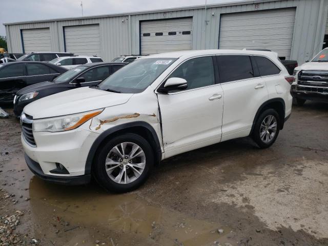 VIN 5TDZKRFH0ES033488 2014 Toyota Highlander, LE no.1