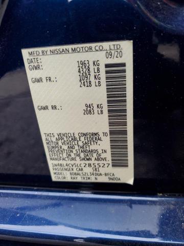 1N4BL4CV5LC285527 Nissan ALTIMA SR
