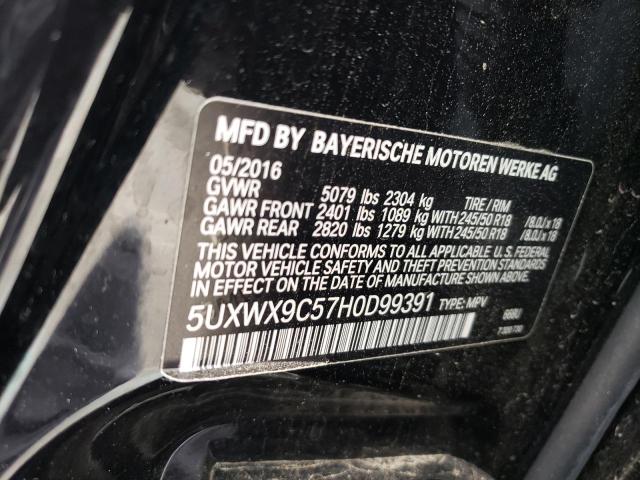 5UXWX9C57H0D99391 BMW X3 Xdrive28i
