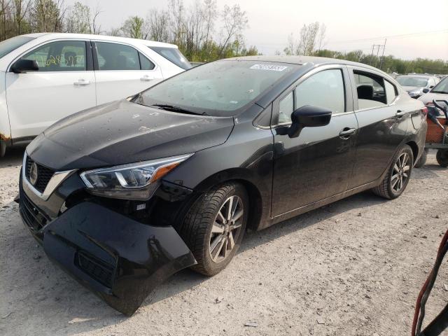 Salvage cars for sale from Copart Leroy, NY: 2021 Nissan Versa SV