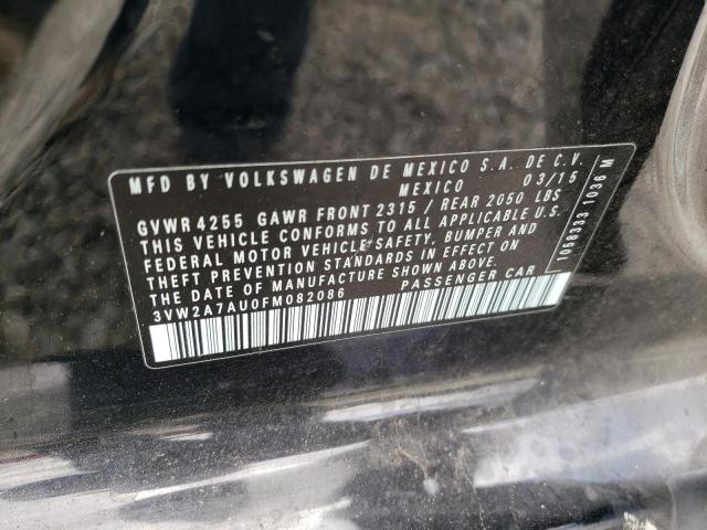 2015 VOLKSWAGEN GOLF TDI - 3VW2A7AU0FM082086