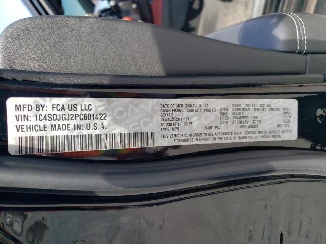 1C4SDJGJ2PC601422 Dodge Durango Srt 392