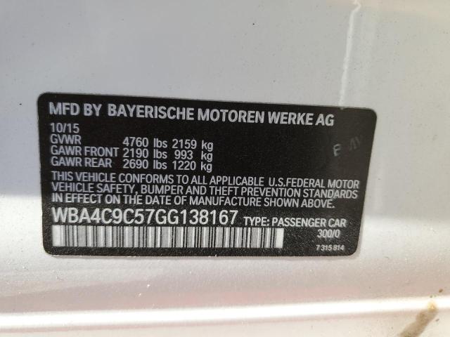 2016 BMW 428 XI GRA - WBA4C9C57GG138167