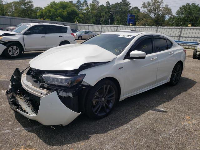 Acura TLX salvage cars for sale: 2018 Acura TLX TECH+A