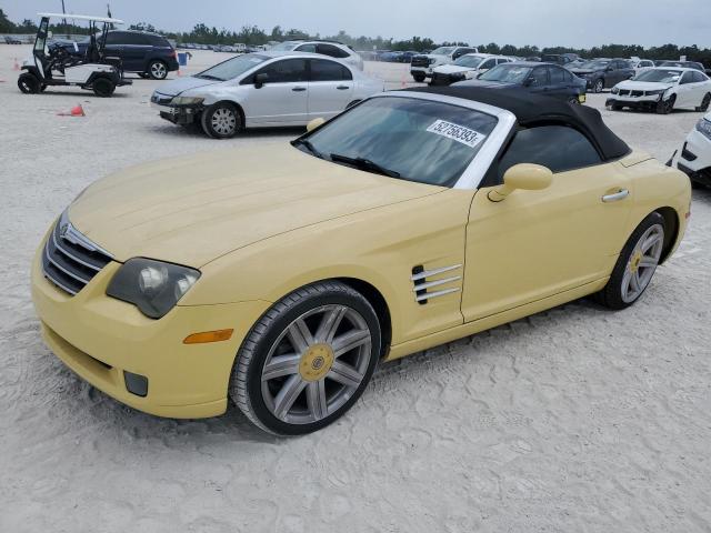Chrysler Crossfire salvage cars for sale: 2005 Chrysler Crossfire Limited