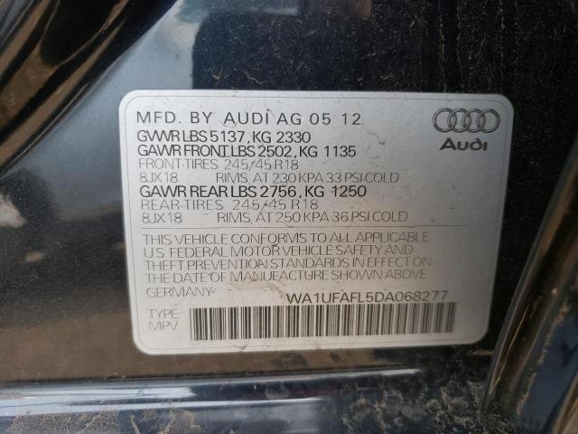 VIN WA1UFAFL5DA068277 2013 Audi A4, Premium Plus no.12