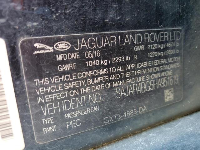 2017 JAGUAR XE - SAJAR4BG5HA951619