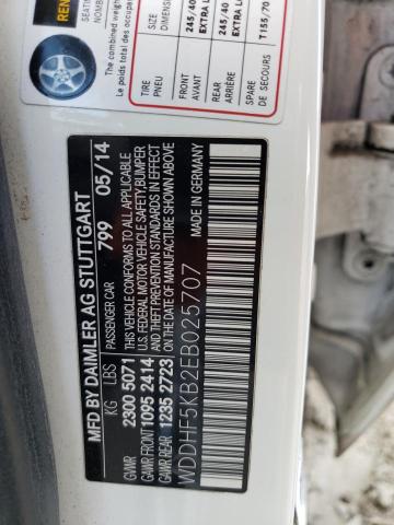 WDDHF5KB2EB025707 Mercedes-Benz E 350