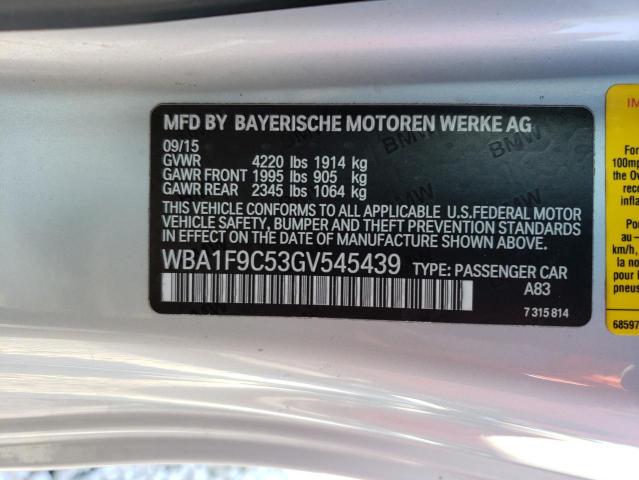 VIN WBA1F9C53GV545439 2016 BMW 2 Series, 228 I Sulev no.12