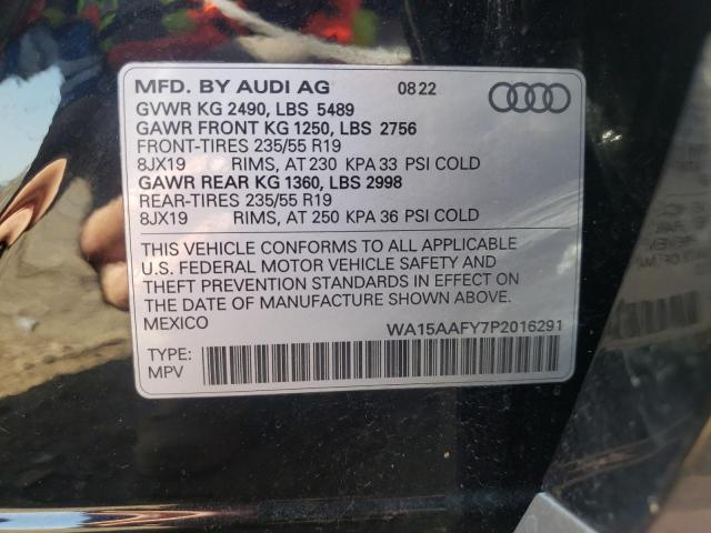 2023 AUDI Q5 SPORTBA WA15AAFY7P2016291