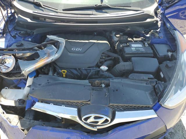 VIN: KMHTC6AD1DU126208 Auction: COPART Lot: 50542533 Location: GA - SAVANNAH KMHTC6AD1DU126208 HYUNDAI VELOSTER 2013 BLUE Photo 11