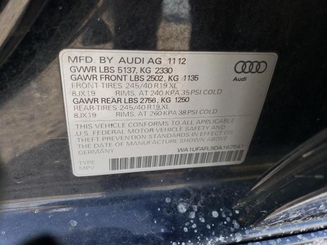 VIN WA1UFAFL9DA167541 2013 Audi A4, Premium Plus no.12