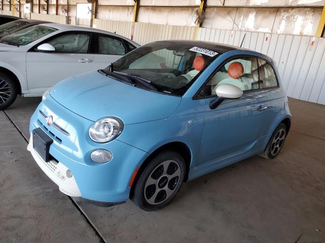 Fiat 500 salvage cars for sale: 2015 Fiat 500 Electric