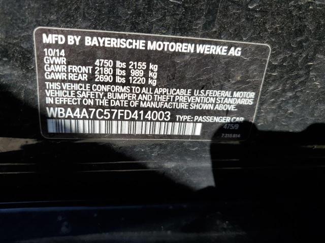 2015 BMW 428 XI GRA - WBA4A7C57FD414003
