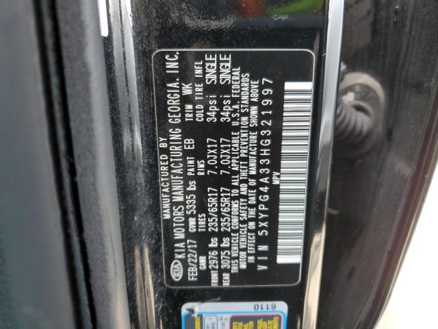 5XYPG4A33HG321997 KIA SORENTO LX