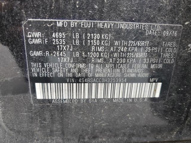 4S4BSACC0H3253954 Subaru Outback 2.5i Premium