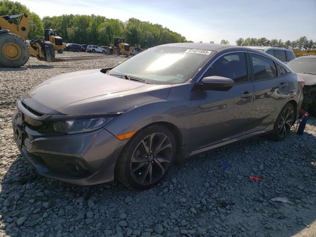 Vin: 2hgfc2f81kh528317, lot: 51431593, honda civic sport 20191