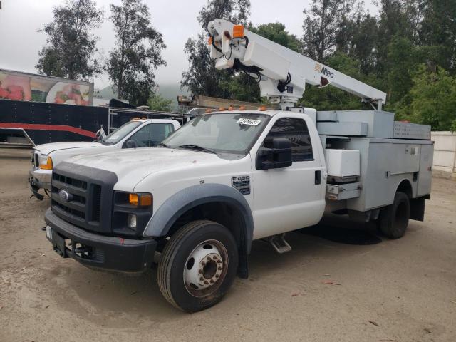 Salvage cars for sale from Copart Van Nuys, CA: 2008 Ford F450 Super Duty