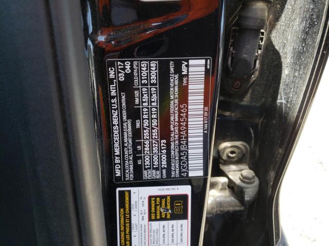 4JGDA5JB4HA945465 Mercedes-Benz GLE 350