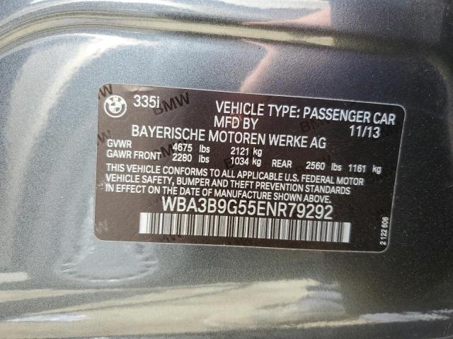 WBA3B9G55ENR79292 BMW 335 XI