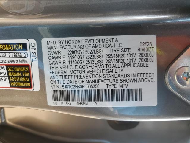 2023 ACURA RDX A-SPEC - 5J8TC2H80PL005350