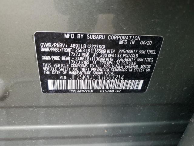 JF2SKAJC3LH563214 Subaru Forester Premium
