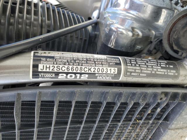 2012 HONDA VT1300 CR - JH2SC6608CK200313