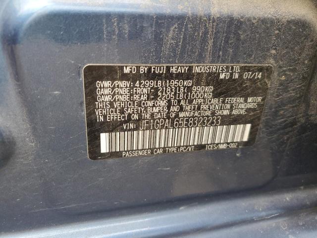 JF1GPAL65E8323233 Subaru Impreza Sport Premium
