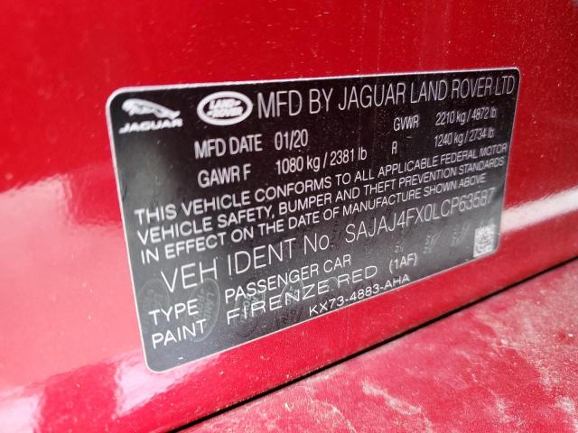 2020 JAGUAR XE S - SAJAJ4FX0LCP63587