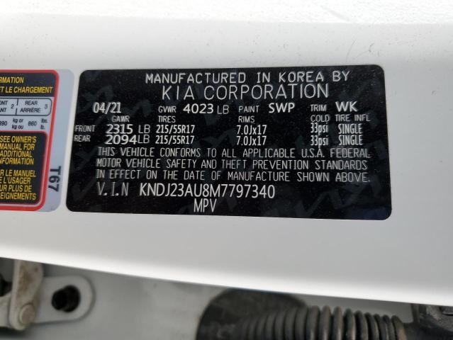 KNDJ23AU8M7797340 KIA SOUL LX