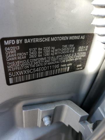 5UXWX9C54E0D11196 BMW X3 Xdrive28i