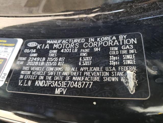 KNDJP3A51E7048777 KIA SOUL +