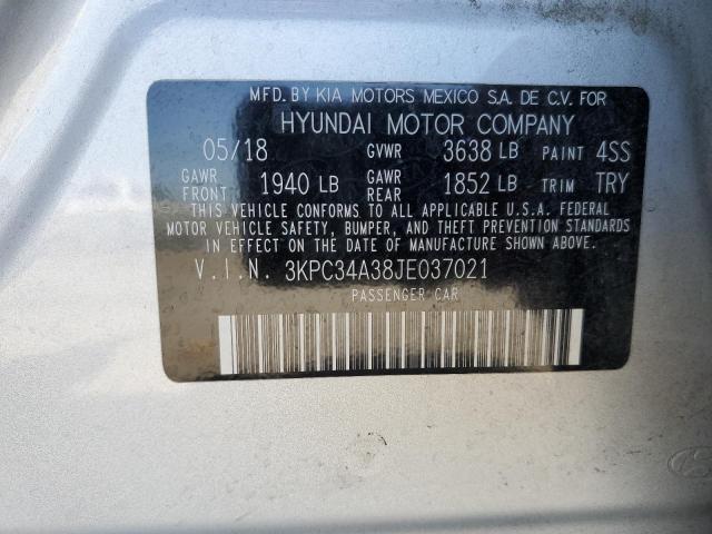 2018 HYUNDAI ACCENT LIM - 3KPC34A38JE037021