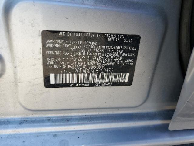 JF2GPABC5G8309452 Subaru Crosstrek Premium