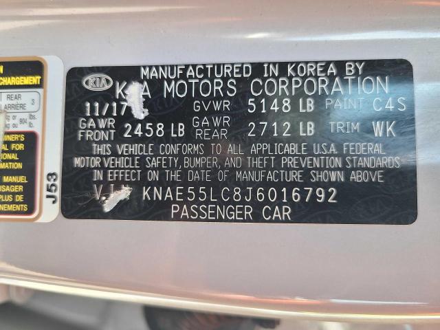 KNAE55LC8J6016792 KIA Stinger Gt2