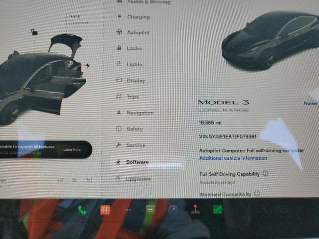 5YJ3E1EA7JF078381 Tesla MODEL 3