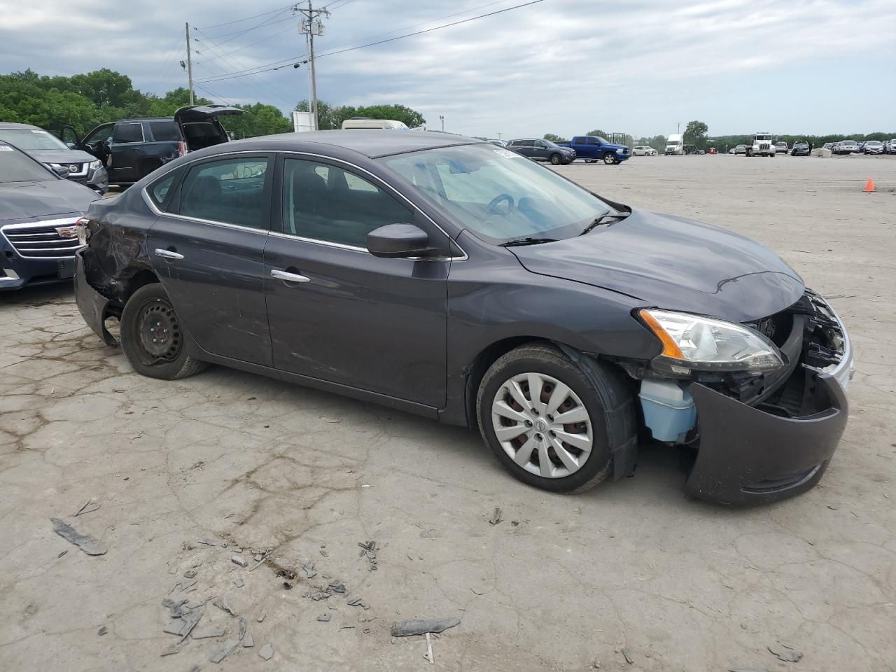 3N1AB7AP6EY219581 2014 Nissan Sentra S