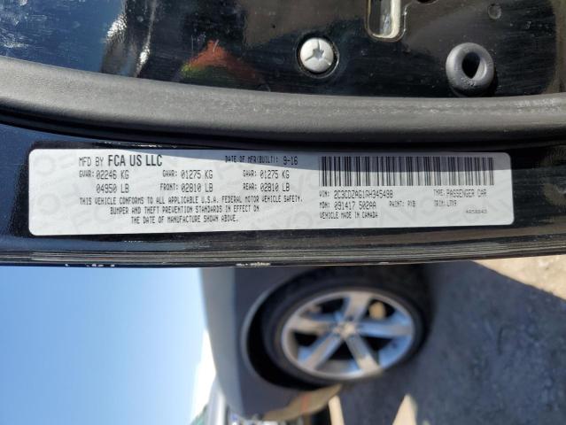 2C3CDZAG1GH345498 Dodge Challenger Sxt