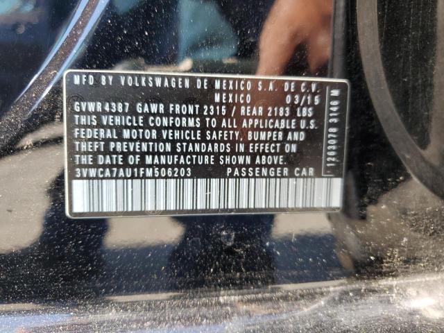 2015 VOLKSWAGEN GOLF SPORT - 3VWCA7AU1FM506203