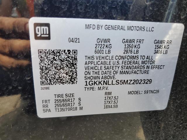 2021 GMC ACADIA AT4 - 1GKKNLLS5MZ202329