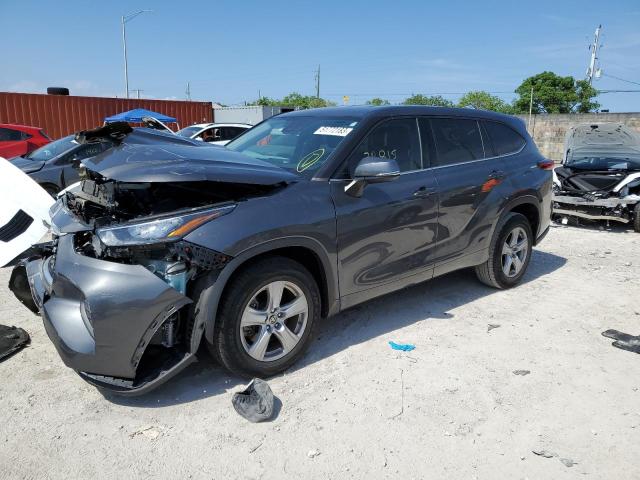 VIN 5TDCZRAH9LS003685 2020 Toyota Highlander, L no.1