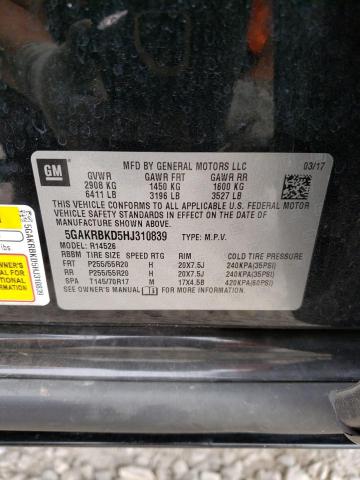 5GAKRBKD5HJ310839 Buick Enclave
