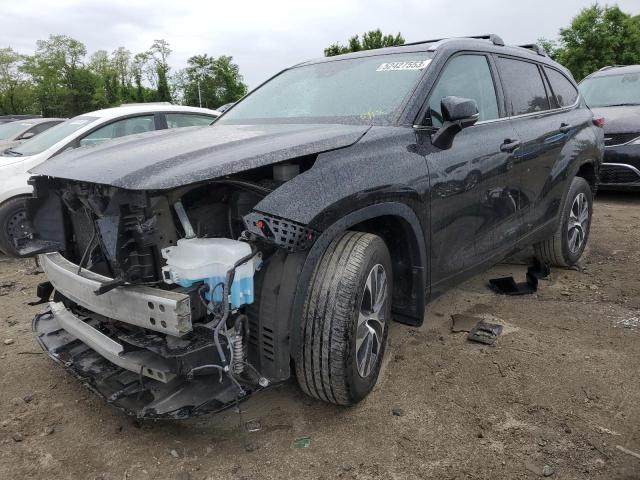 VIN 5TDGZRBH6LS512844 2020 Toyota Highlander, Xle no.1