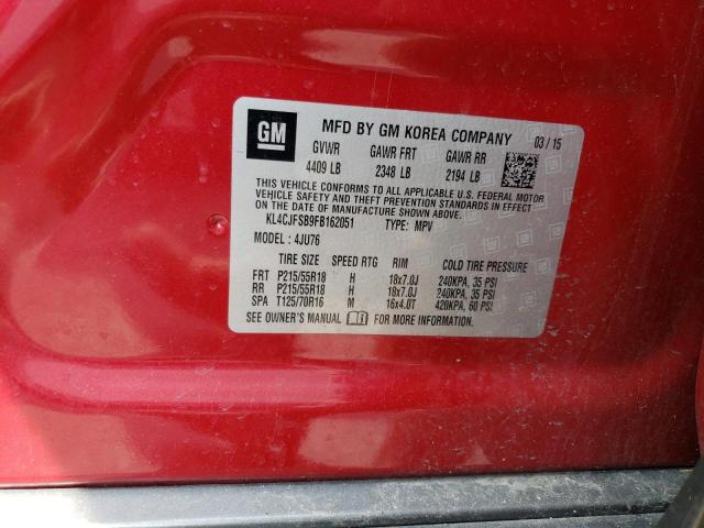 2015 BUICK ENCORE CON - KL4CJFSB9FB162051