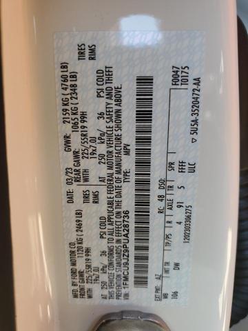 2023 FORD ESCAPE PLA - 1FMCU9JZ9PUA28736