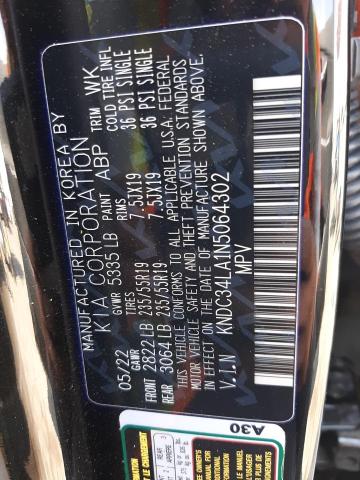 KNDC34LA1N5064302 KIA EV6 LIGHT