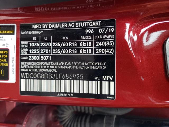 WDC0G8DB3LF686925 Mercedes-Benz GLC 300