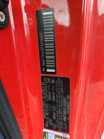 KNAFZ6A32F5406897 KIA FORTE SX