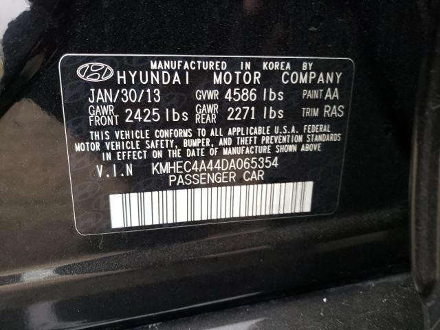 VIN KMHEC4A44DA065354 2013 HYUNDAI SONATA no.12