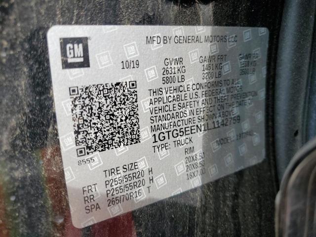 2020 GMC CANYON DEN - 1GTG5EEN1L1142759